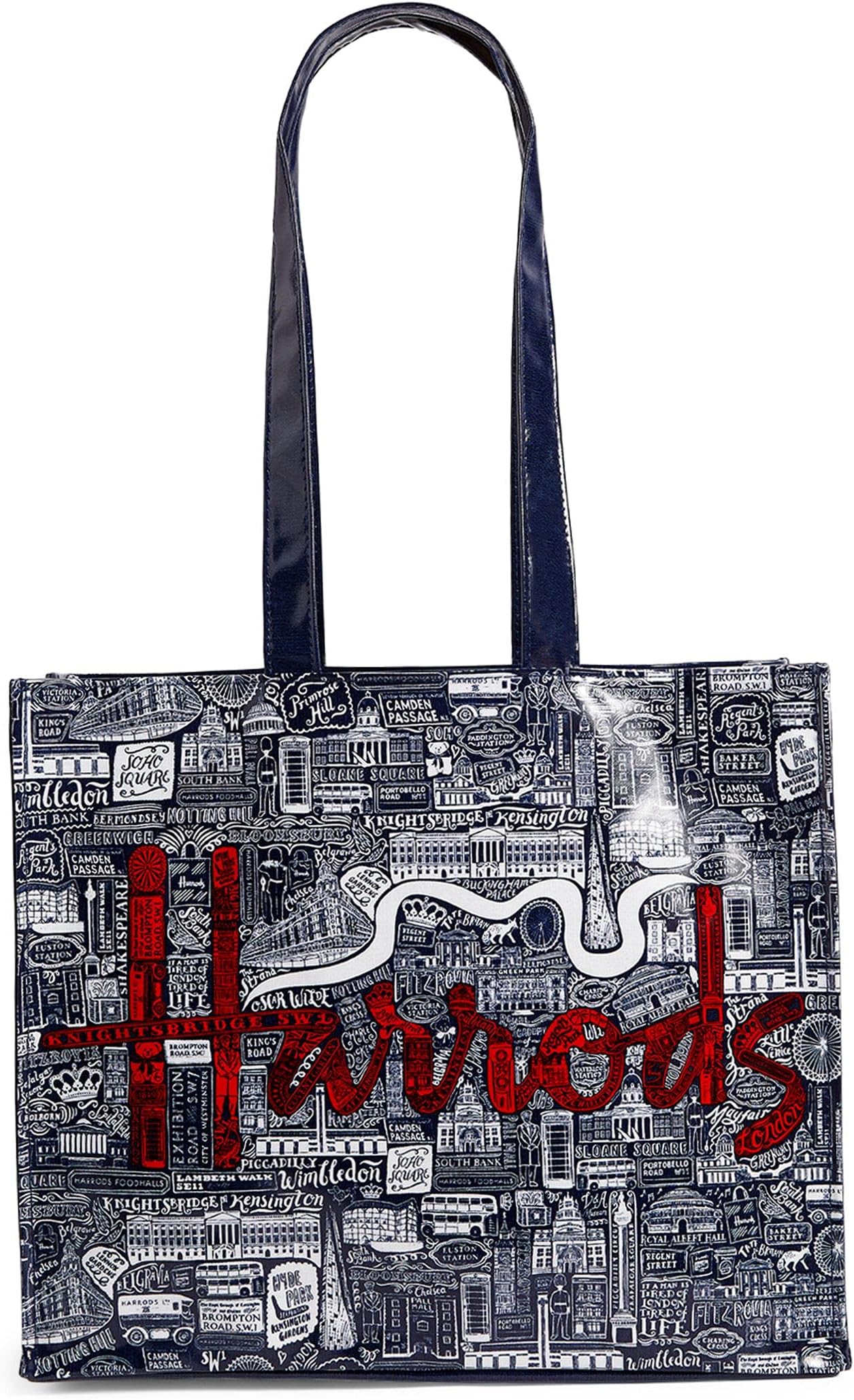 HarrodsPicture Font Shoulder Bag
