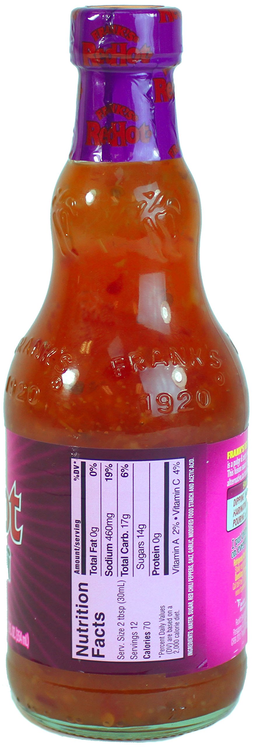 Frank's Red Hot Sweet Chili Sauce, 12 fl oz ( 2 pack ) Buy Online in
