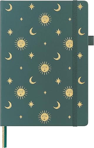 Miniatura 109 de &And Per Se - Cuaderno con rayas estrechas (5 unidades), 160 páginas, tamaño A5 de 5.7 x 8 pulgadas, diario de papel grueso, con tapa dura, para