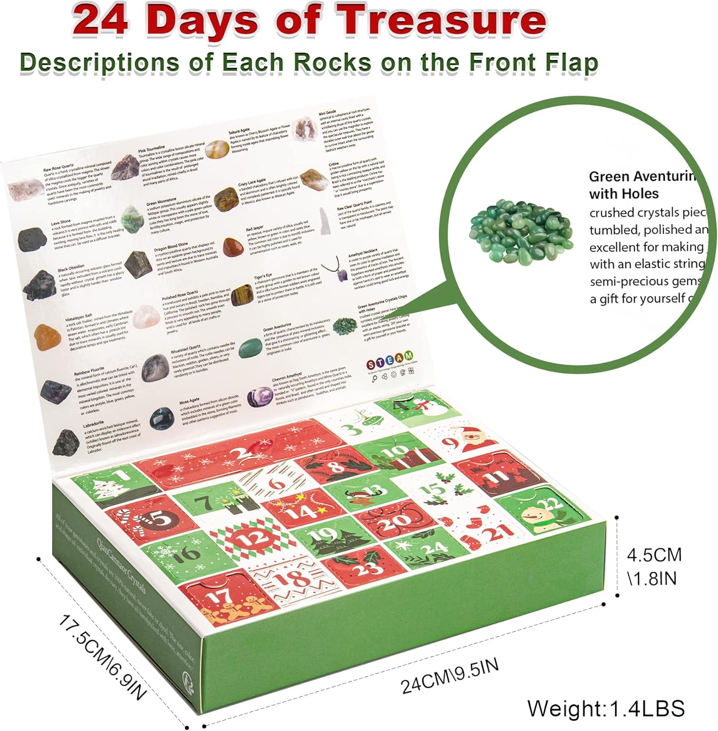 Buy QianCannaor Advent Calendar 2022 Crystals For Kids With 24 Days Buy QianCannaor Advent Calendar 2022 Crystals For Kids With 24 Days
