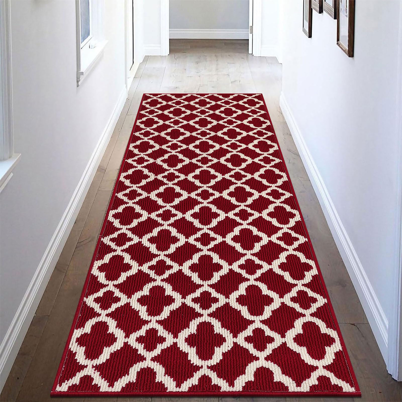 Tapis de couloir antidérapant et lavable pour cuisine et entrée