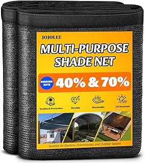 JOJOLEE Black Shade Cloth with Grommets