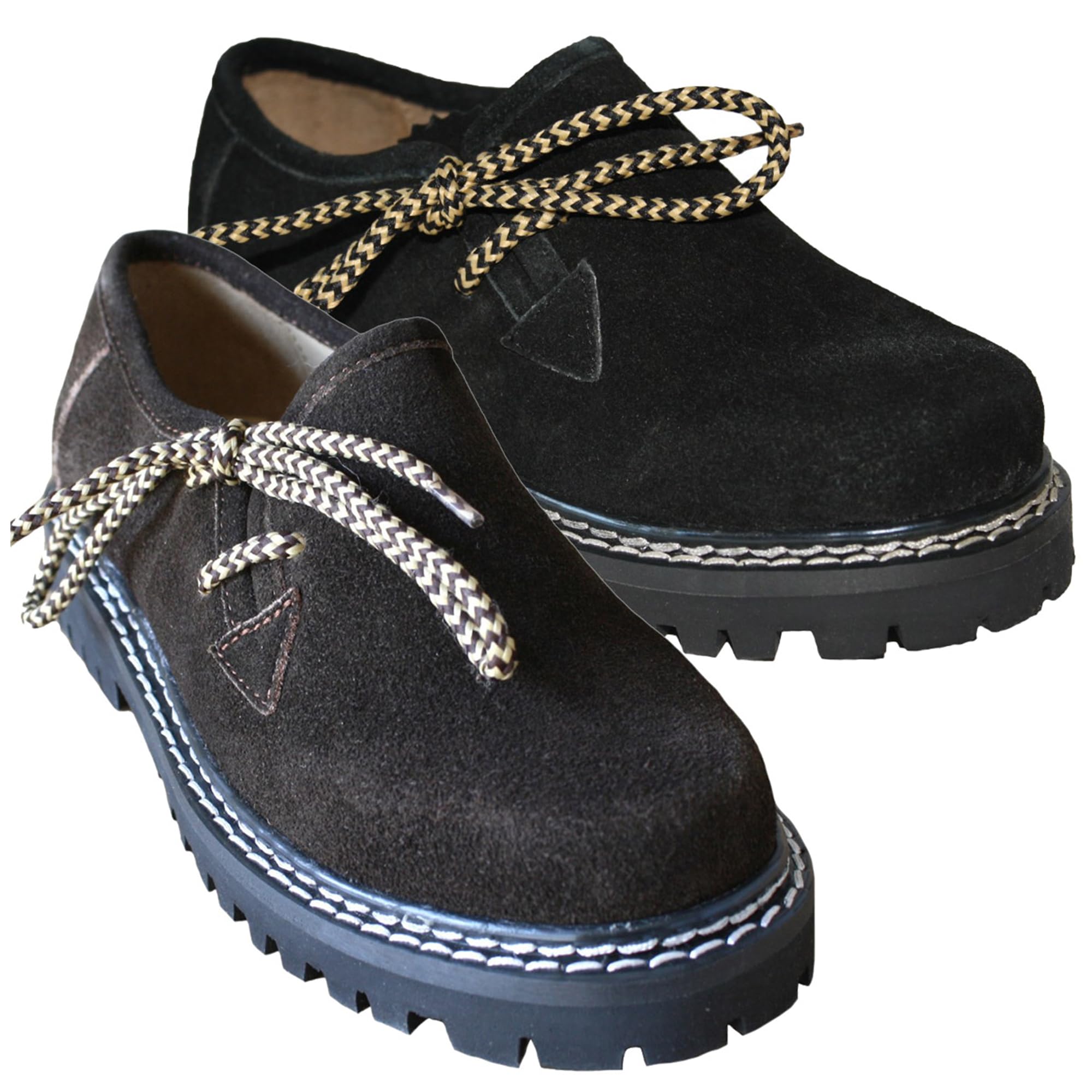German Wear Kinder Jungen Mädchen Haferlschuhe Trachtenschuhe Wildleder