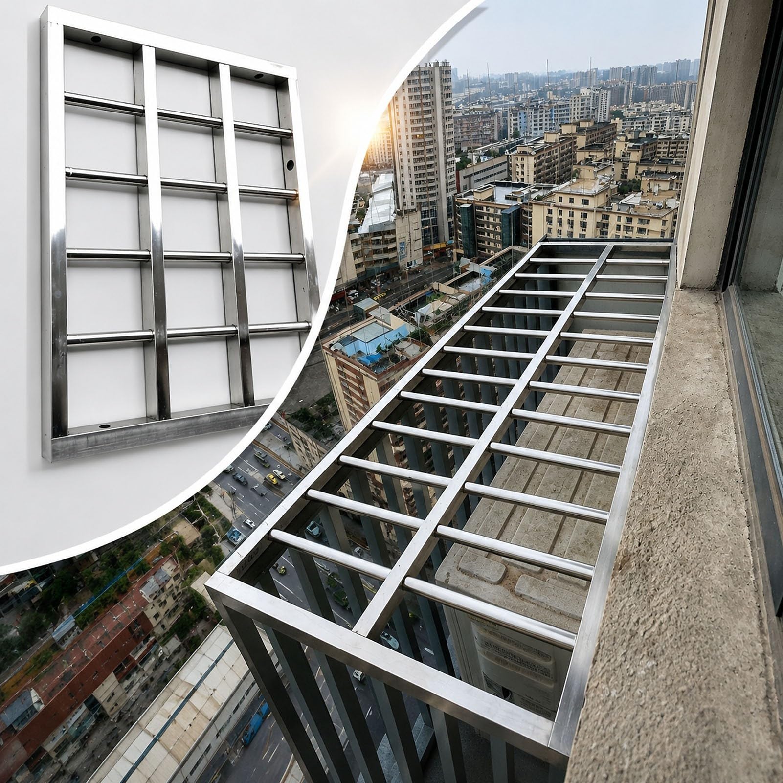 Inferriate per Finestre Barre Sicurezza Finestre Personalizzabili