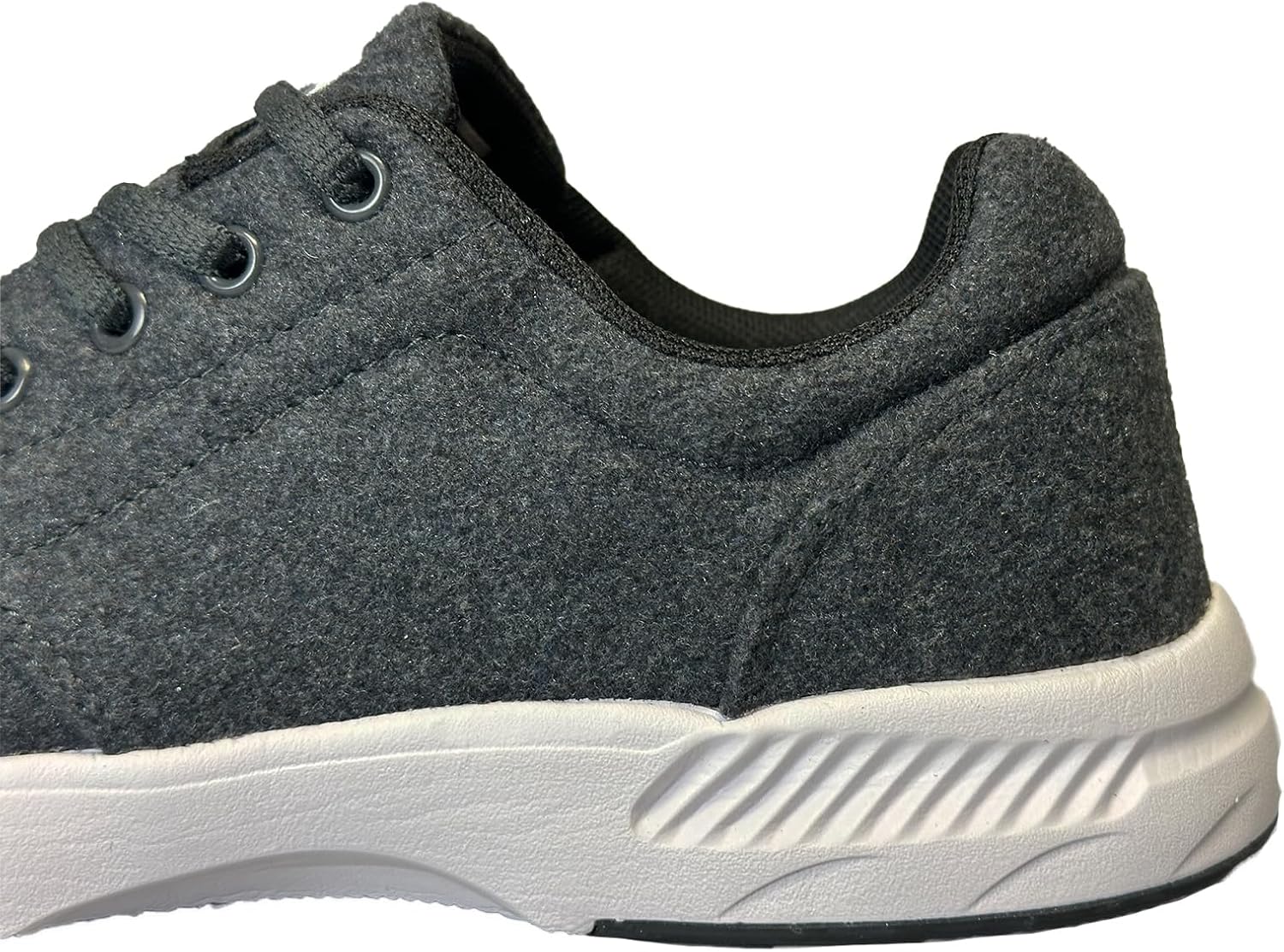 ELITE Men's Casual Bowling Shoes - 40% Lighter, Wool Microfiber Soft Uppers, Universal Soles for Right or Left Handed Bowlers