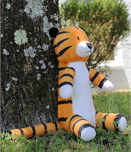 Miniatura 2 de Attatoy Regit The Plush Tiger Toy - Animal de peluche de tigre sentado a rayas de 17 pulgadas de alto