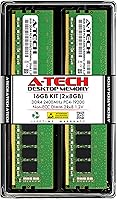 Vista 9 de A-Tech 8GB DDR4 2400MHz DIMM PC4-19200 UDIMM Non-ECC 2Rx8 1.2V CL17 288-Pin Módulo de actualización de memoria RAM para computadora de escritorio