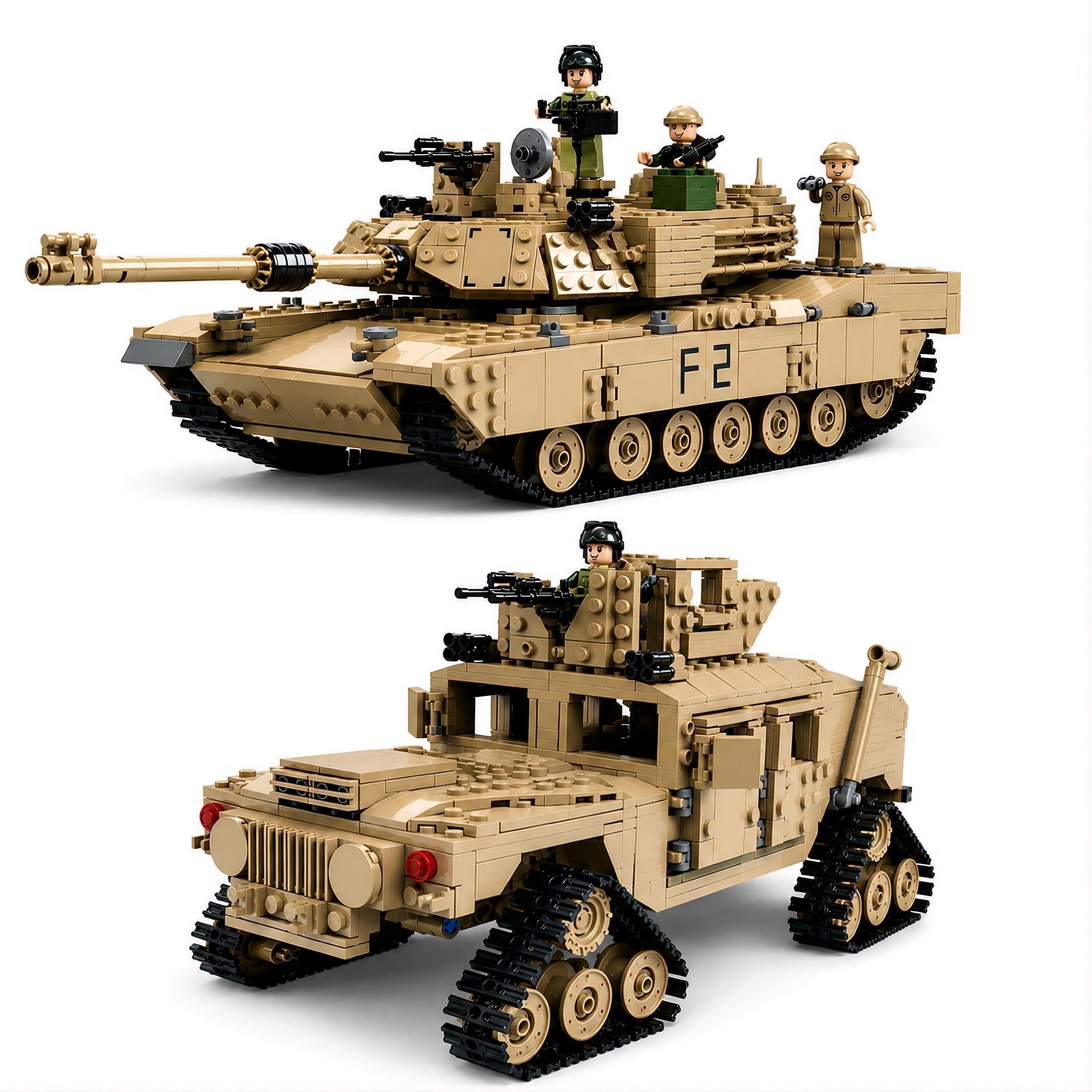 Amazon.com: General Jim's 2-in-1 Military Brick Building Set