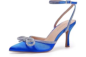 Women's Blue Diamond Pumps: The Epitome of Bridal Elegance