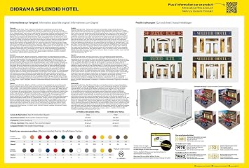 Heller 50330 Diorama Splendid Hotel 1/24