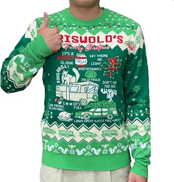 Christmas Party 1988 Ugly Sweaters for Women - Machine Plaza Holiday Christmas Sweater Men