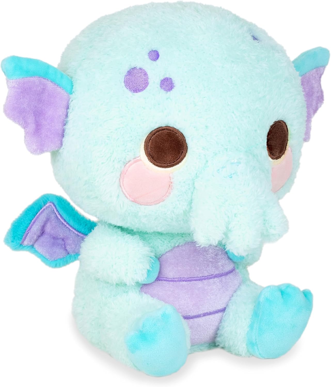 Cuddle Barn PlushGoals - Lulu The Curious Cthulhu | Cute Kawaii Soft Plush Cuddly Cryptid, 10 inches