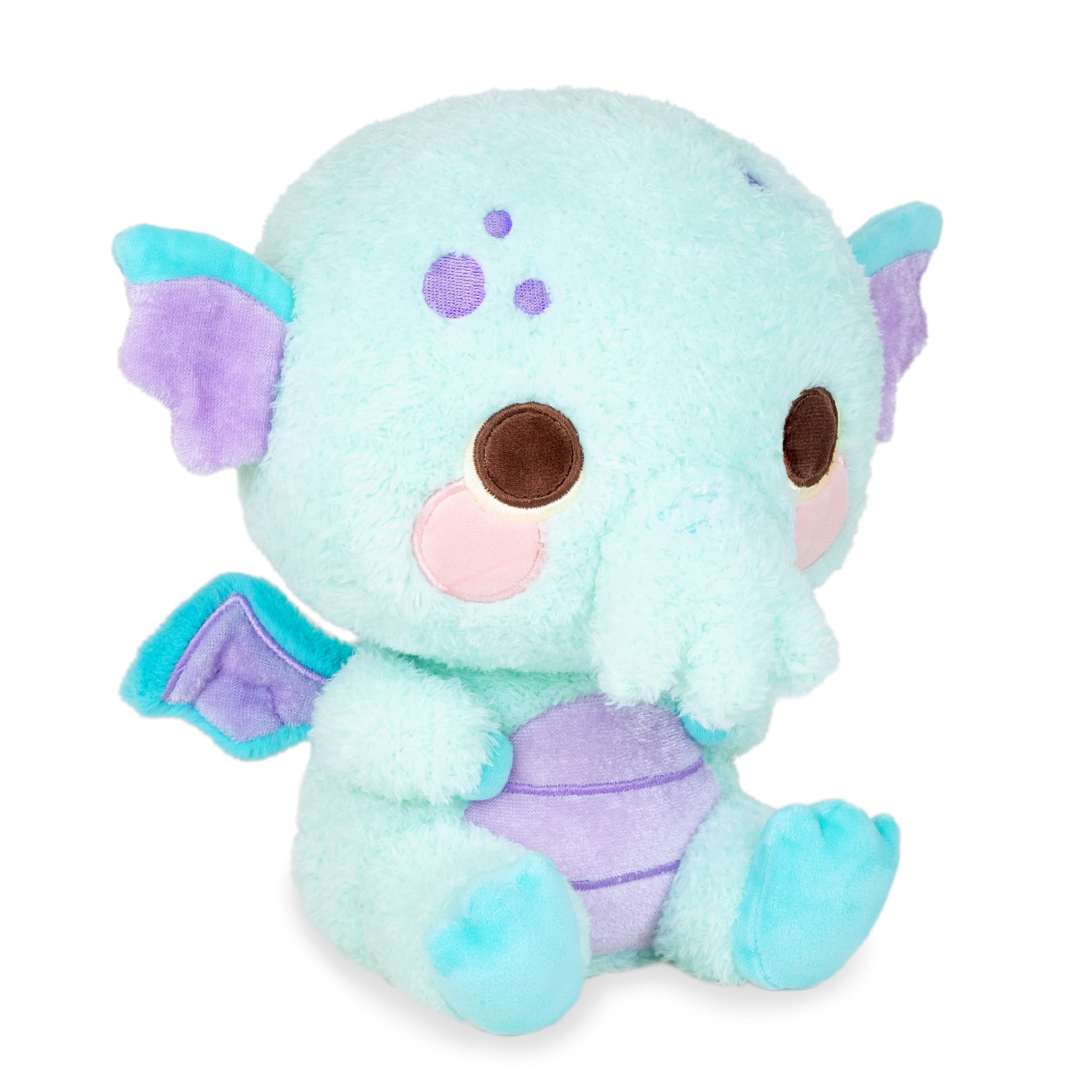 Cuddle Barn PlushGoals - Lulu The Curious Cthulhu | Cute Kawaii Soft Plush Cuddly Cryptid, 10 inches