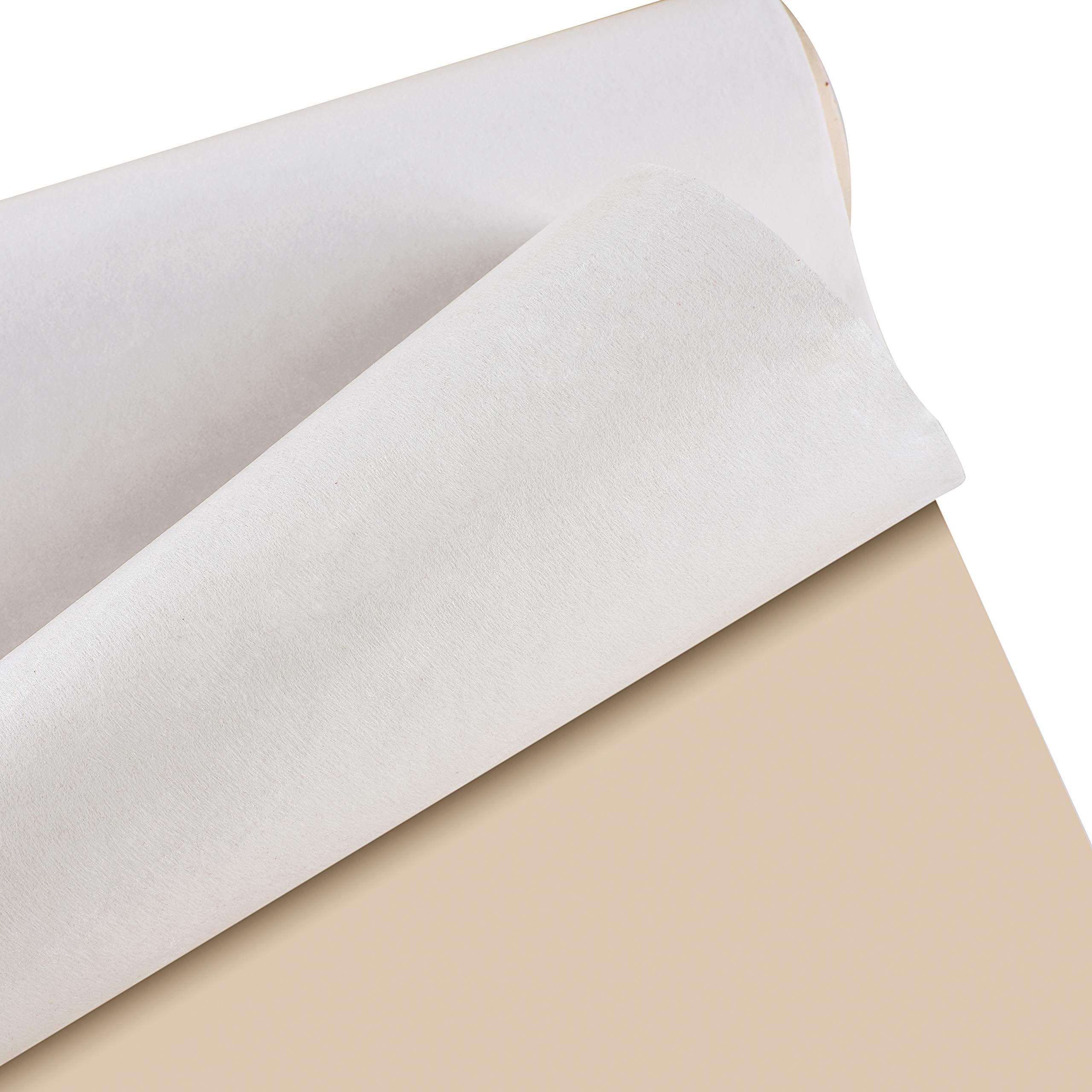 Mesheshe Samoprzylepne arkusze filcowe, DIY, filcowe arkusze samoprzylepne do sztuki i rękodzieła, odklej i przyklej, do szuflady/pudełka na biżuterię, filcowa wkładka w jednolitym kolorze, 37 x 100