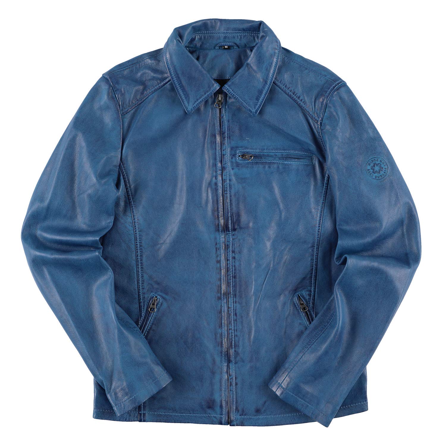 ライダーズジャケット Amazon | [ライズ] SEVEN JACKET Blue/Black S RLJ701S | ジャケット