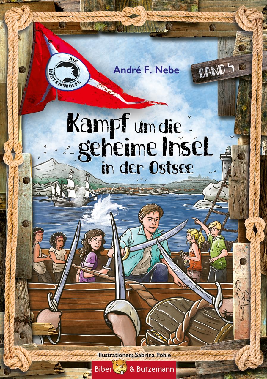 Die Küstenwölfe - Serie Band 1-5 plus 1 exklusives Postkarten