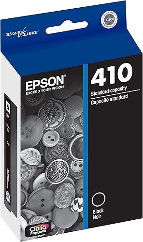 Miniatura 3 de Epson Cartucho de tinta 410, negro y tinta amarilla Claria Premium T410420