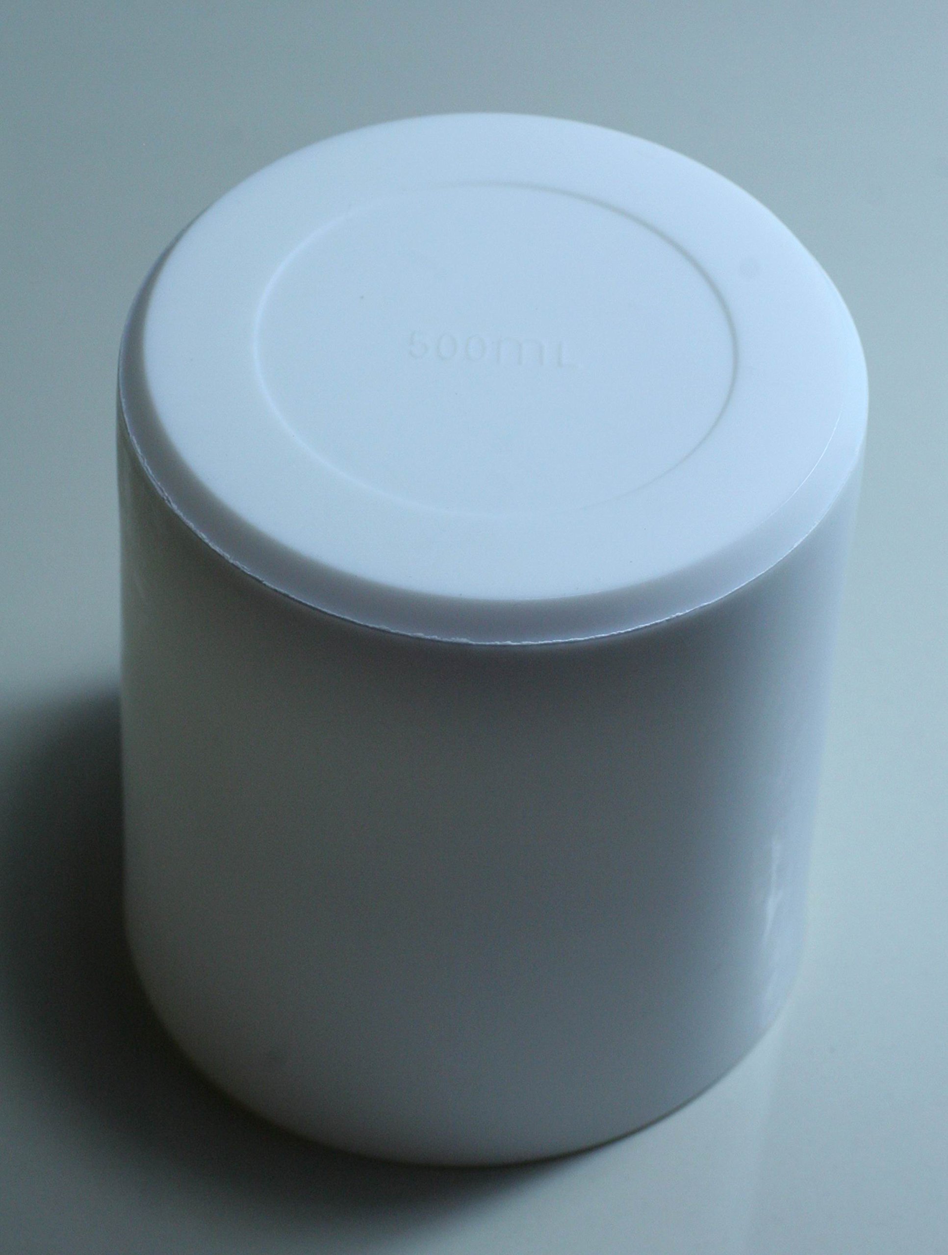Vaso, crisol y taza de PTFE PEFT de 500 ml for laboratorio de biología química sin tapa 1 unidad