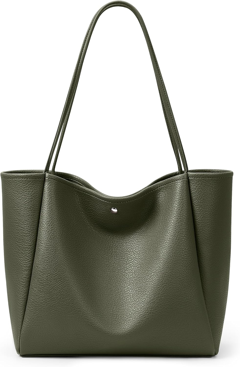 Stylish & Spacious Vegan Leather Work Tote