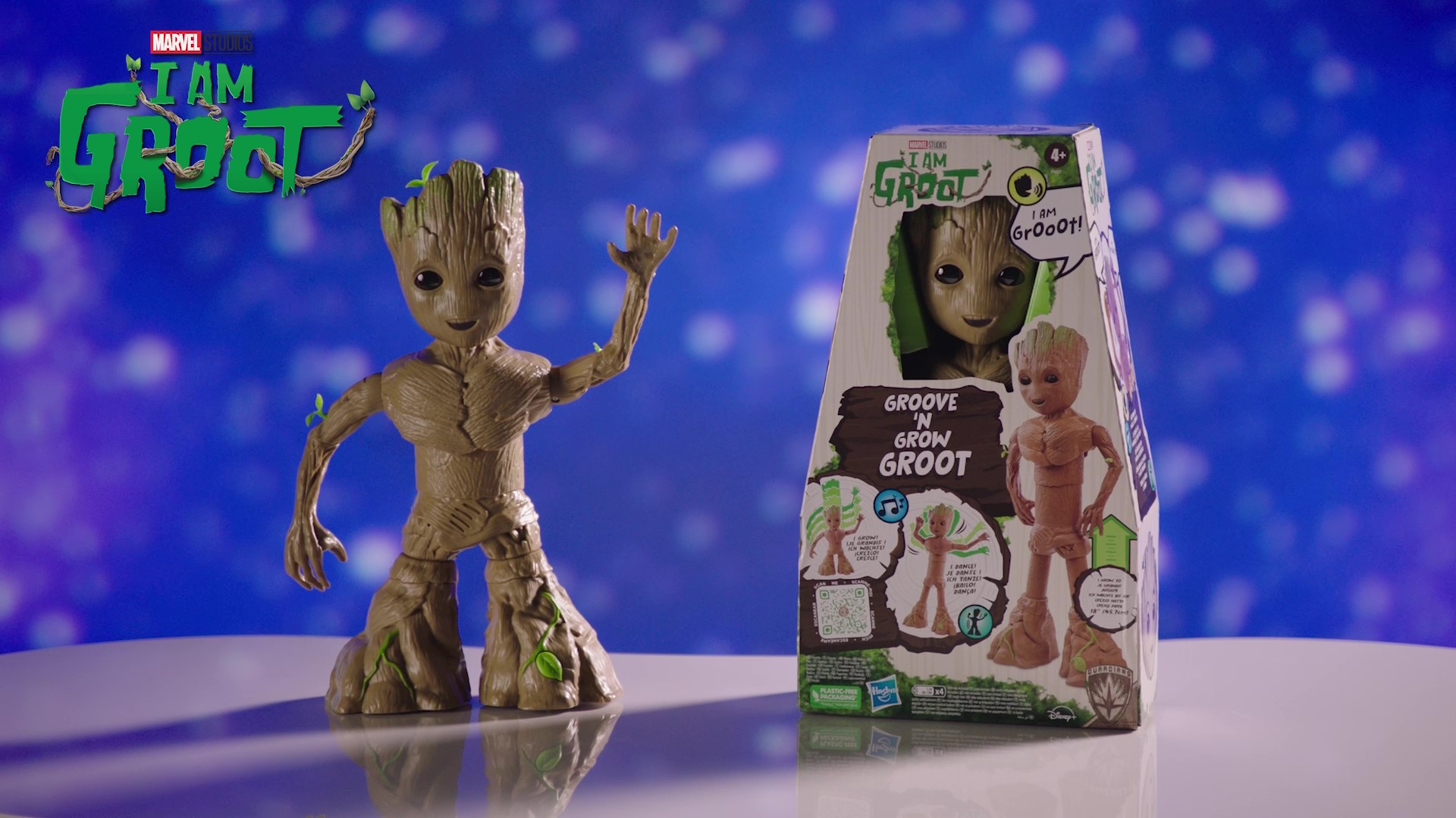 Amazon.com: Marvel Studios I Am Groot Groove 'N Grow Groot, 13.5