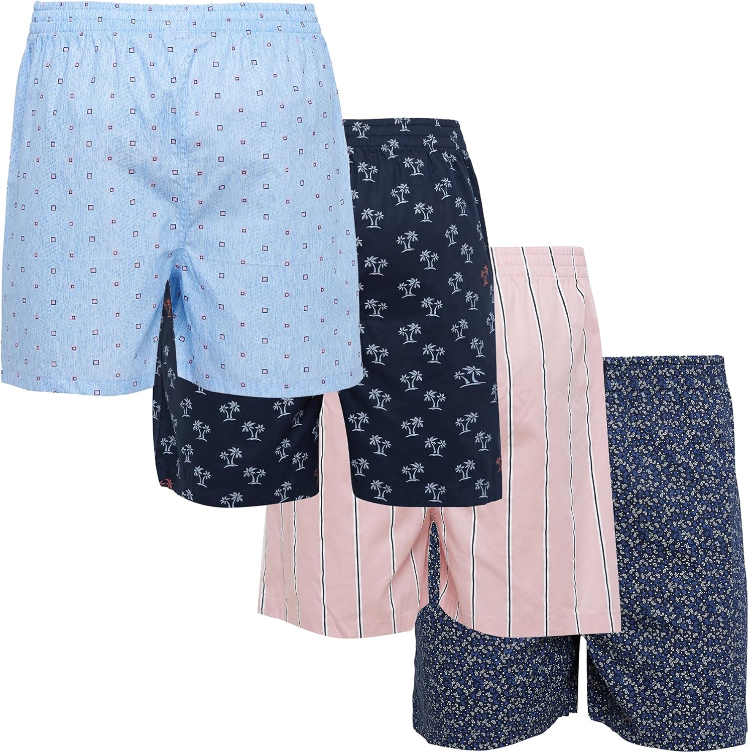 Badger Smith Boxers for Men Men's Boxers Multi Pack 100 Cotton