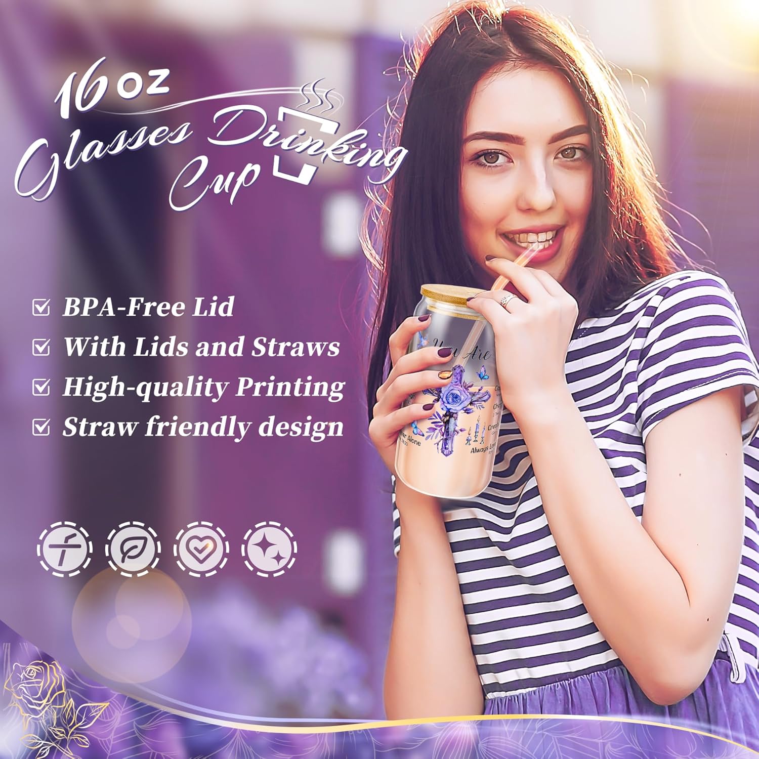 13PCS Christian Gifts for Women Faith,Self Care Package Get Well Soon,Lavender Relaxing Spa Care Package Mothers Day Baskets for Her Mom Friend Sister Wife Valentine's Day Gift, Birthday Gifts - Image 4