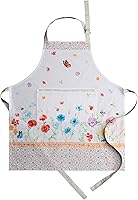 Vista 34 de Maison d' Hermine Delantal 100% de algodón para mujeres con bolsillo de cocina delantal de chef para hombres, decoración de Pascua