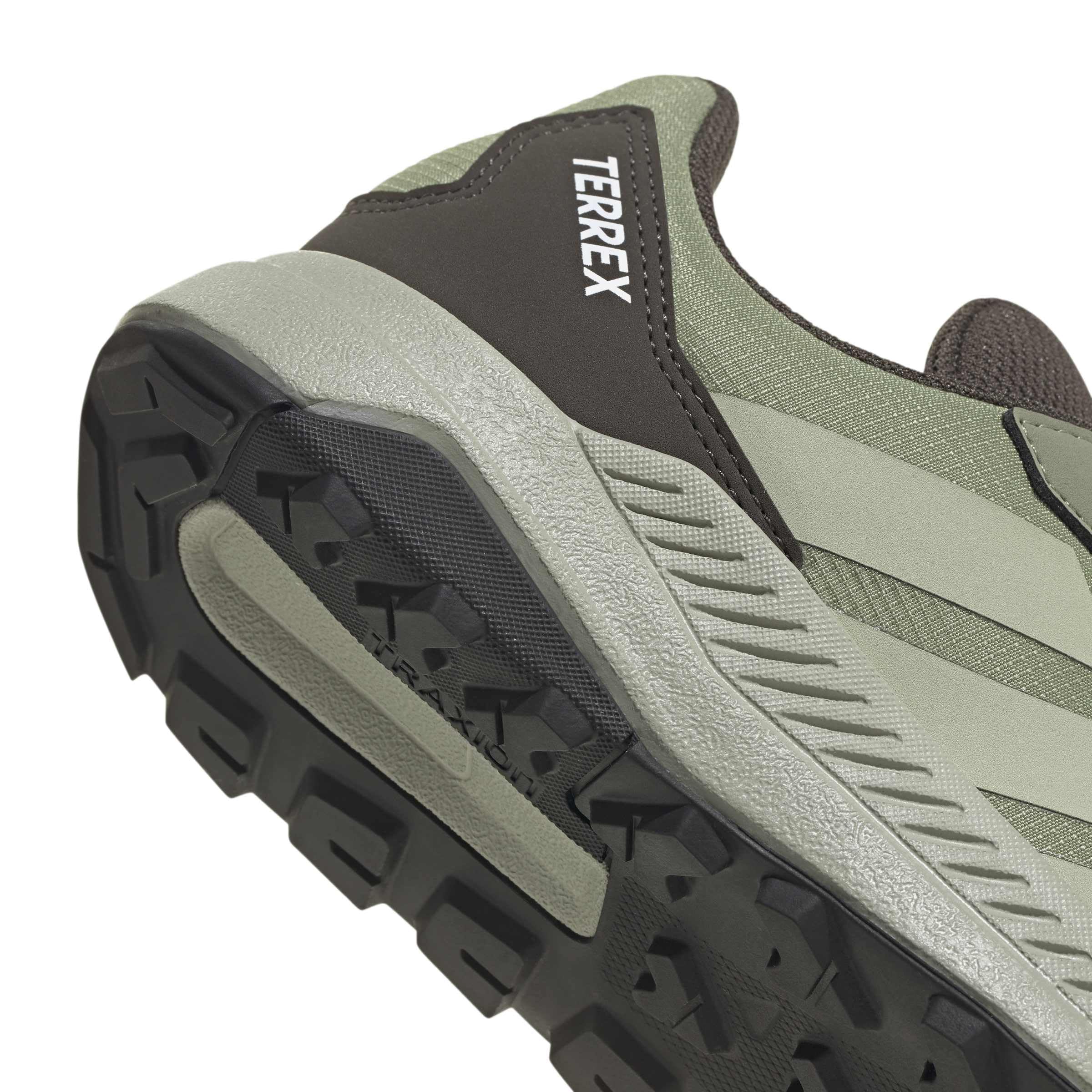 adidas Uniseks - dzieci Terrex Anylander Junior Hiking Shoes, tent green/halo green/shadow olive, 37 1/3 EU
