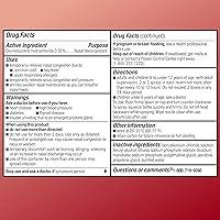 Vista 5 de Yaxa Basic Care Maximum Strength 12 Hour Nasal Spray, Oxymetazoline HCl Solution, Congestion Relief, Cold and Allergy Medicine, Decongestant, 1 fl