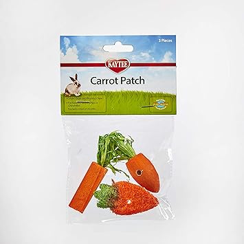 Kaytee 3 Count Chew Toy, Carrot Patch Variety