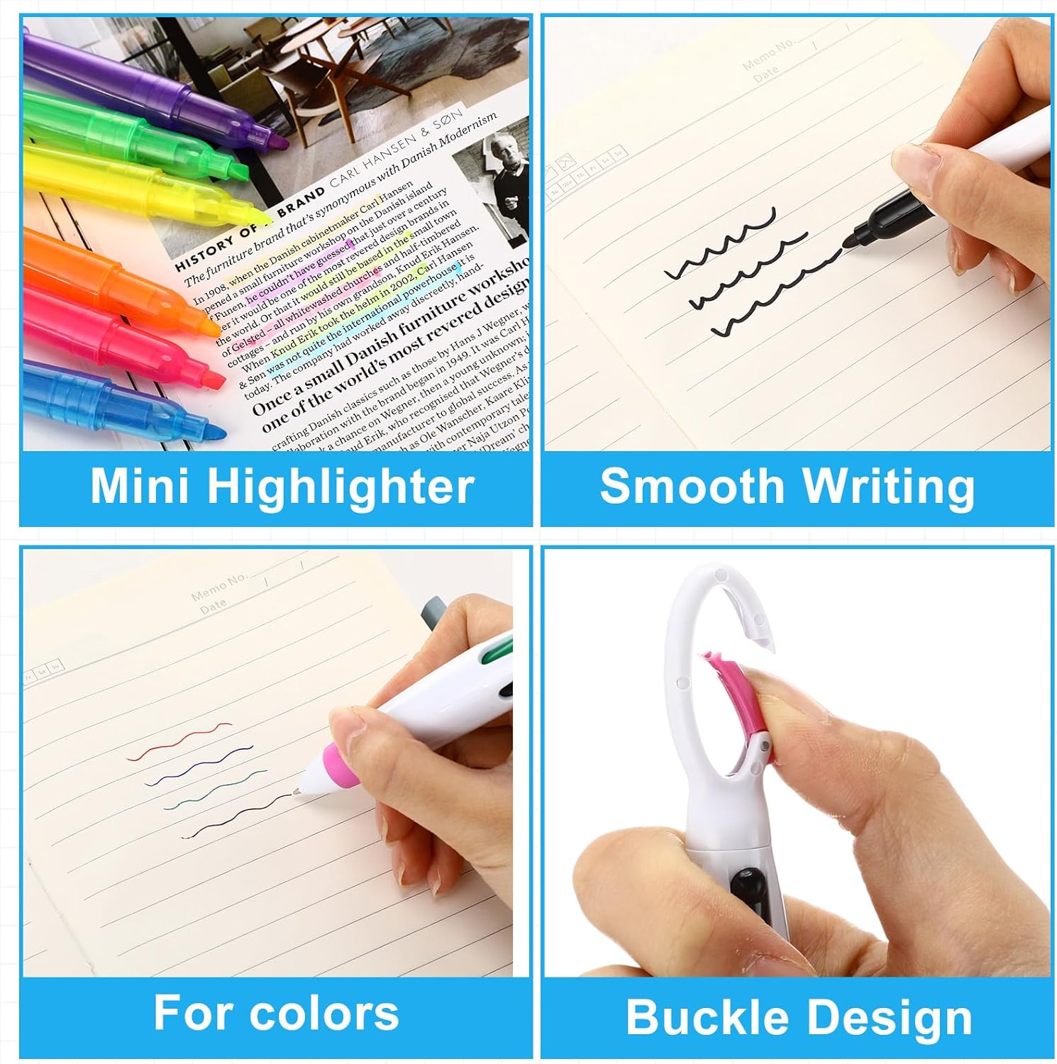 Geiserailie 36 Pcs Nurse Week Gift Retractable Pen Set with Permanent Marker Penlights Scissors Ballpoint Pens Highlighter Work Badge Accessories Kit for CNA Nurses Medical (Mix Color)