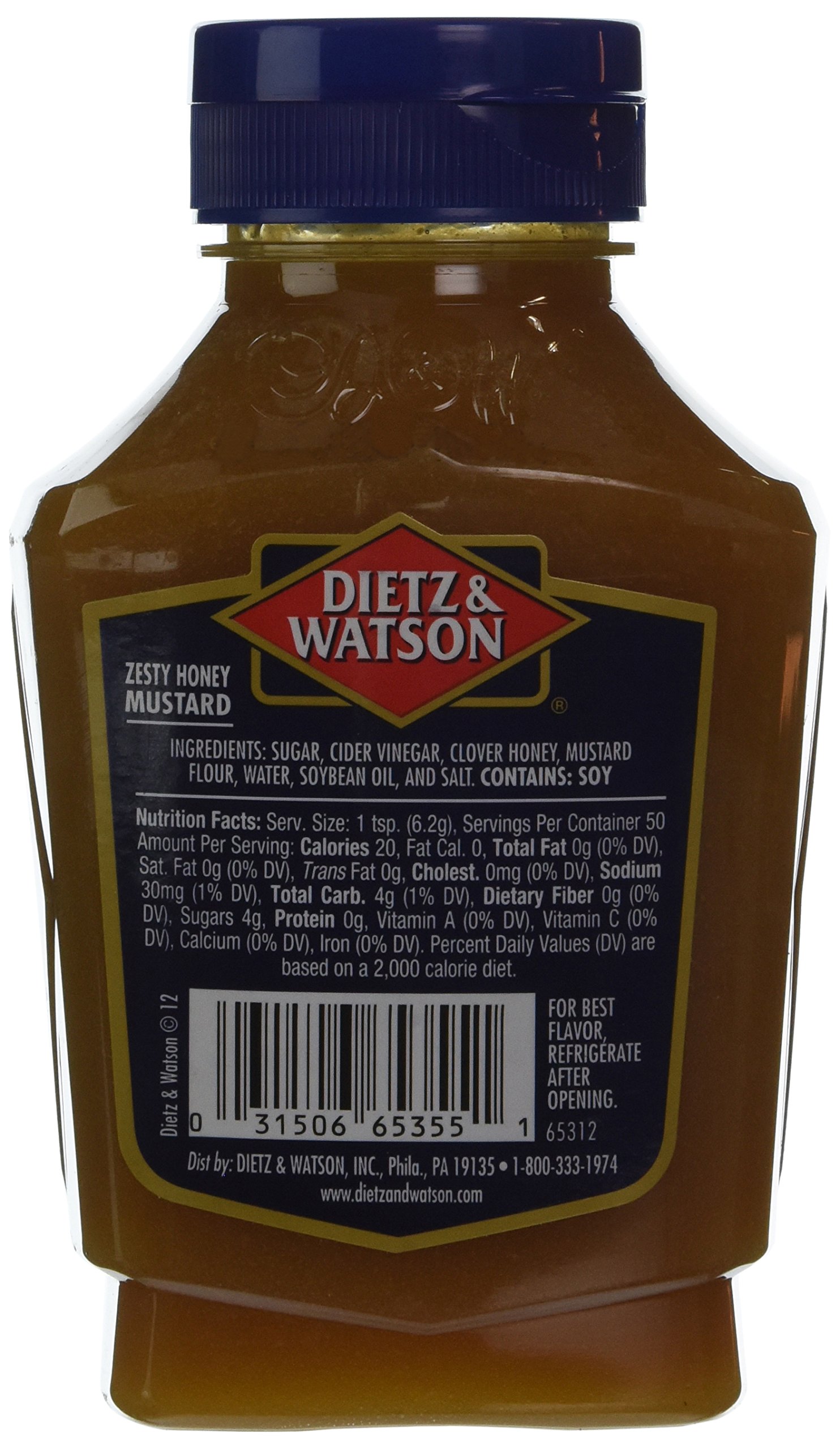 Amazon.com : Dietz & Watson, Deli Compliments, Zesty Honey Mustard