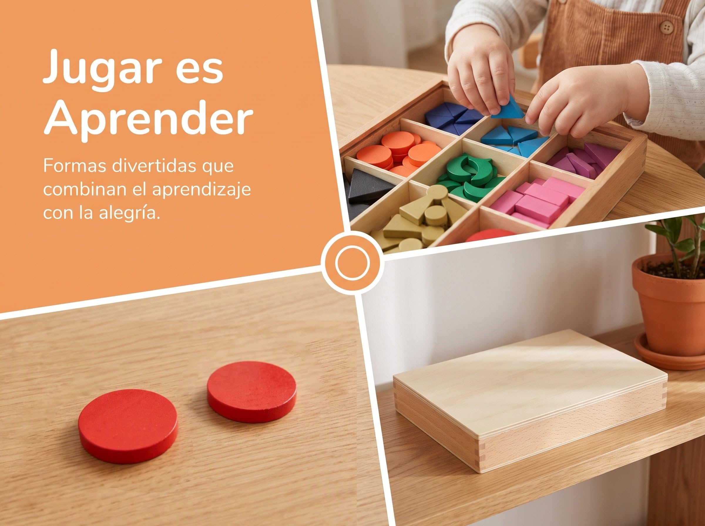 Set di simboli Montessori, giocattolo educativo per bambini