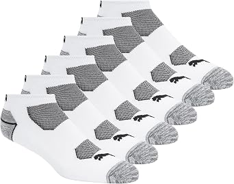 PUMA Mens 6 Pack Low Cut Socks