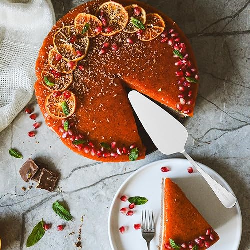 Miniatura 2 de 5 espátulas triangulares para tartas de servidor de tartas, para hornear pasteles de pizza