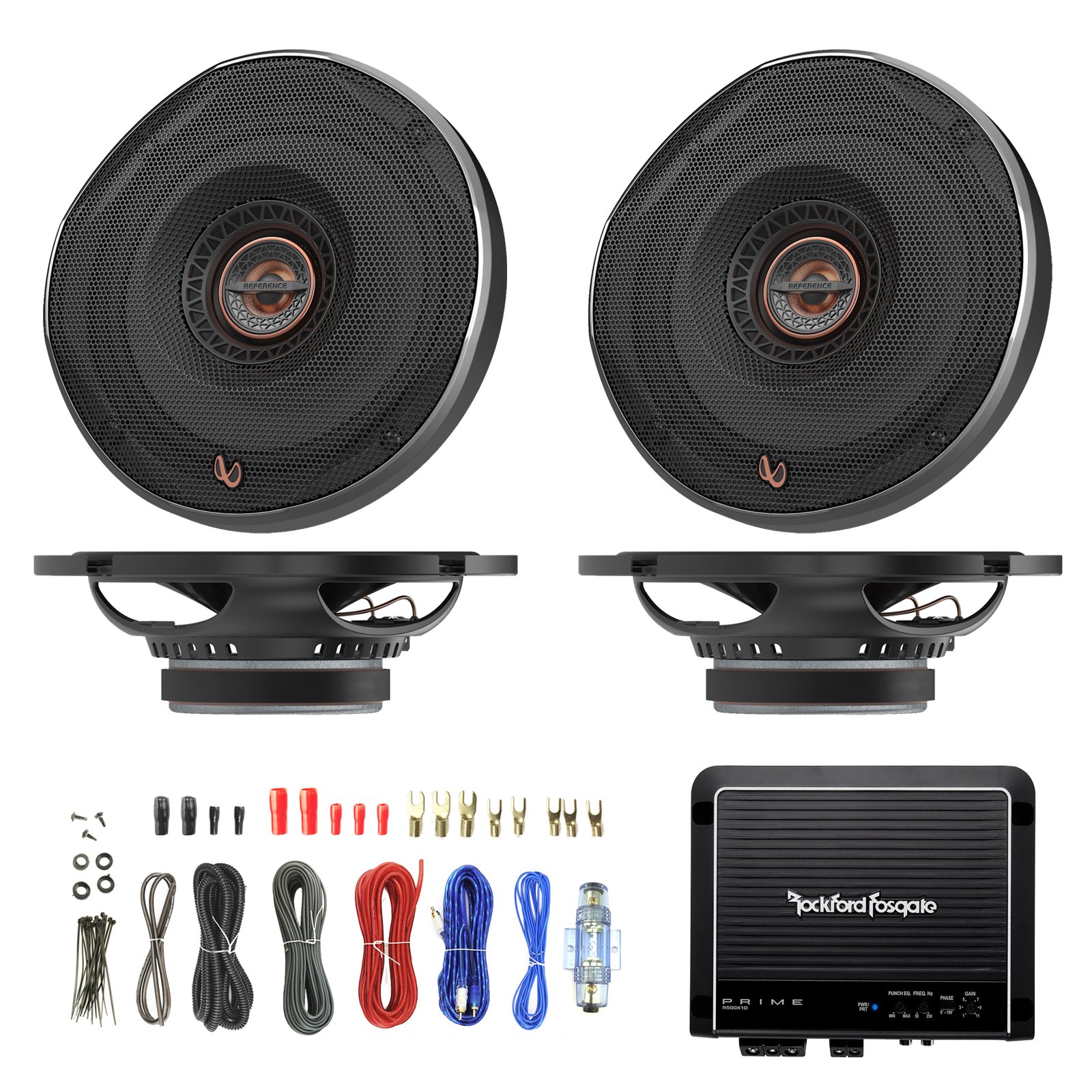 Buy 4x Infinity REF6522EX Shallow 61/2" Coaxial Car Speakers