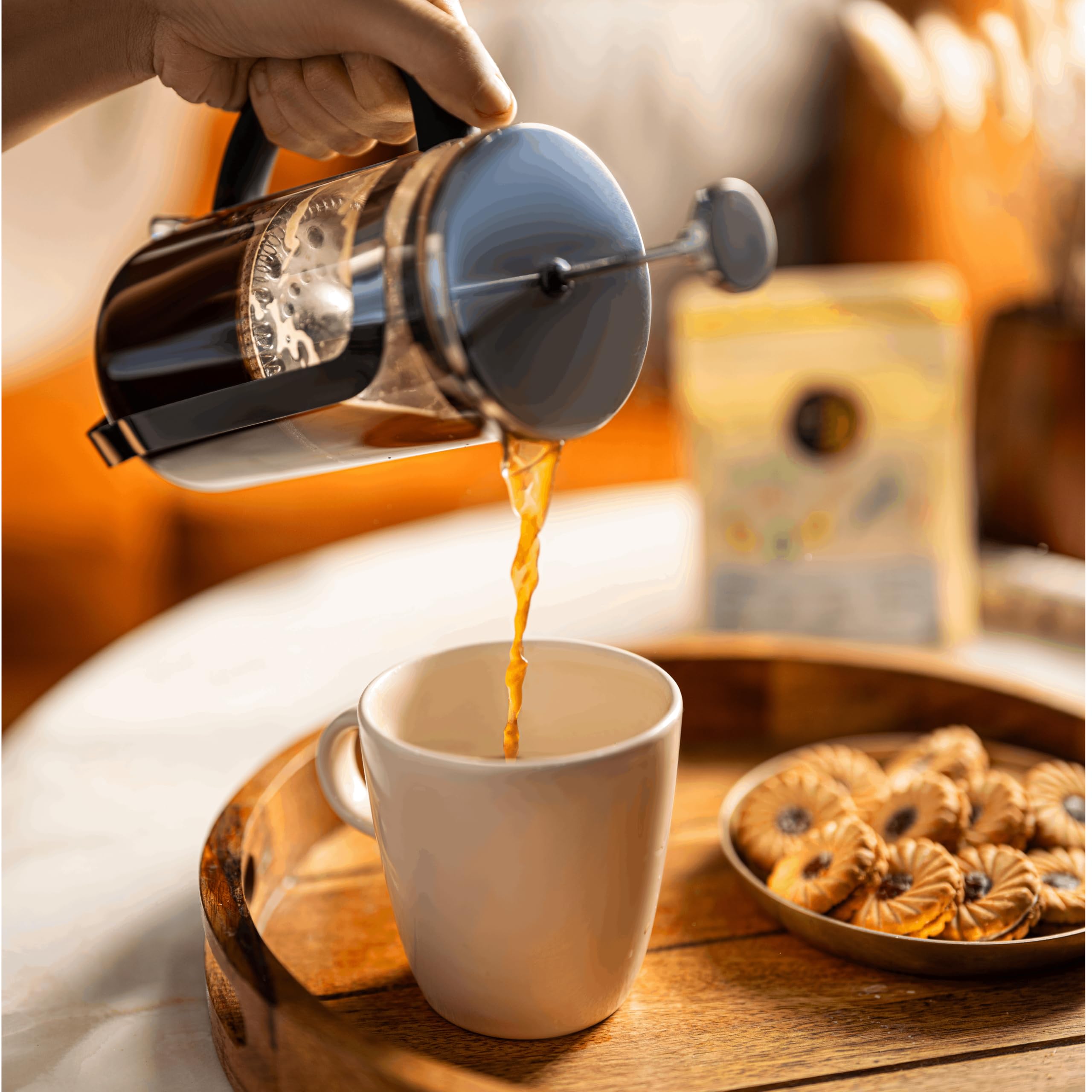 Blue Tokai French Press - Brew Authentic Coffee -3