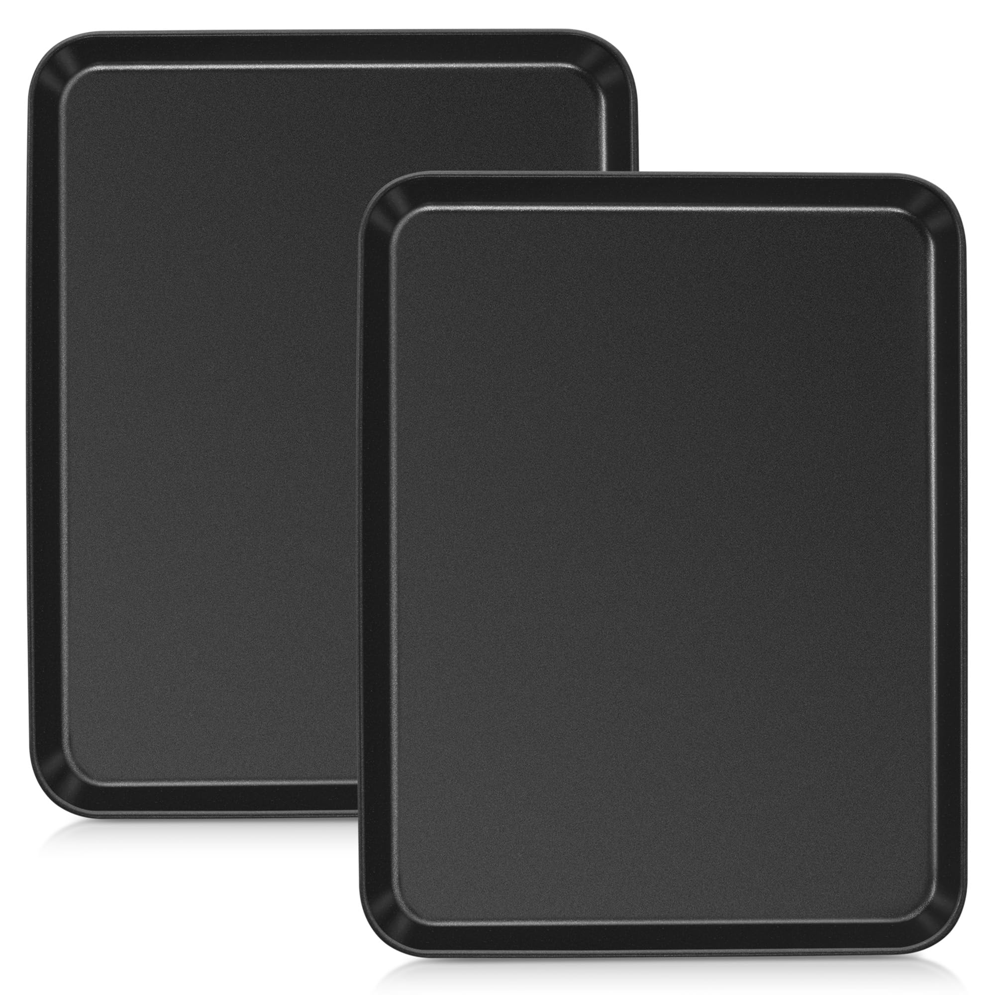 Joyfair 2 teglie antiaderente in acciaio inox (2, 40 x 30 x 2,5 cm)