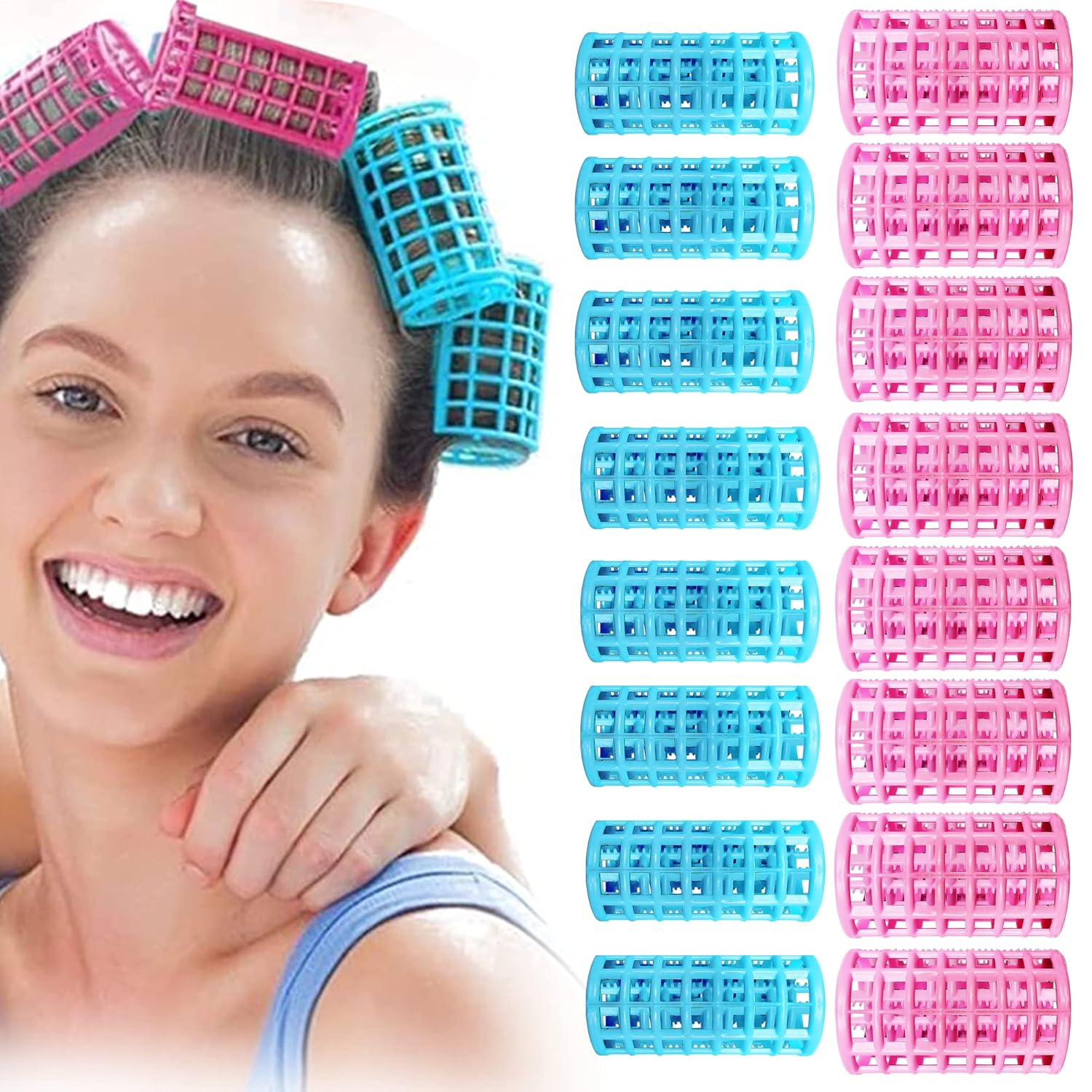 Buy Sanas Hair Curler Rollers 16 Pcs Curler For Women Hair Styler