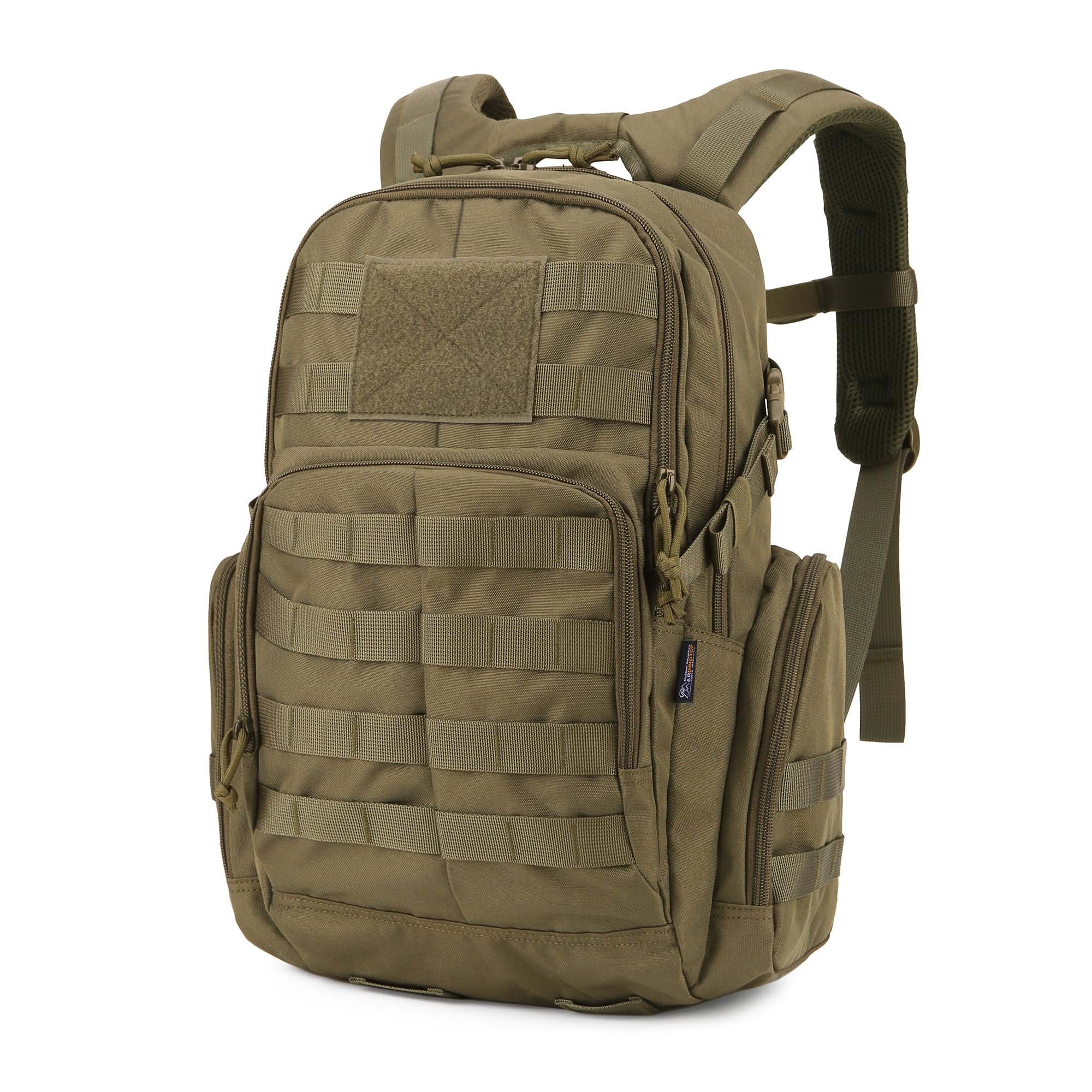 Mardingtop 25L/40L Wojskowy plecak taktyczny plecak podróżny turystyka, Brązowy, 25L, militarny | Torba trekkingowa na sprzęt outdoorowy plecak szturmowy z systemem MOLLE Torba trekkingowa na kemping