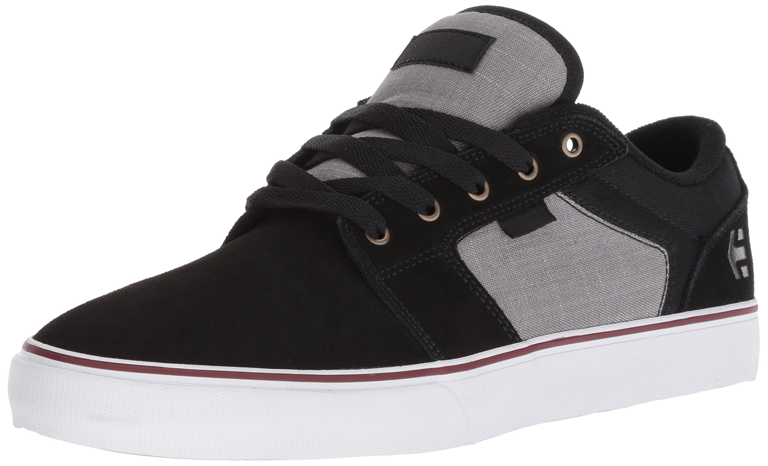 Etnies Barge LS – Classic Skate Look, Slim Vulcanized Silhoutte, Hefty Armored Collar, Reinforced Vulc