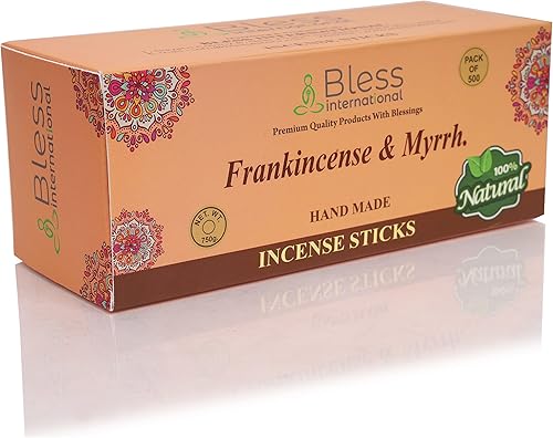 Miniatura 7 de Bless International varillas de incienso 100% natural hechas a mano, sumergidas a mano, el mejor aroma