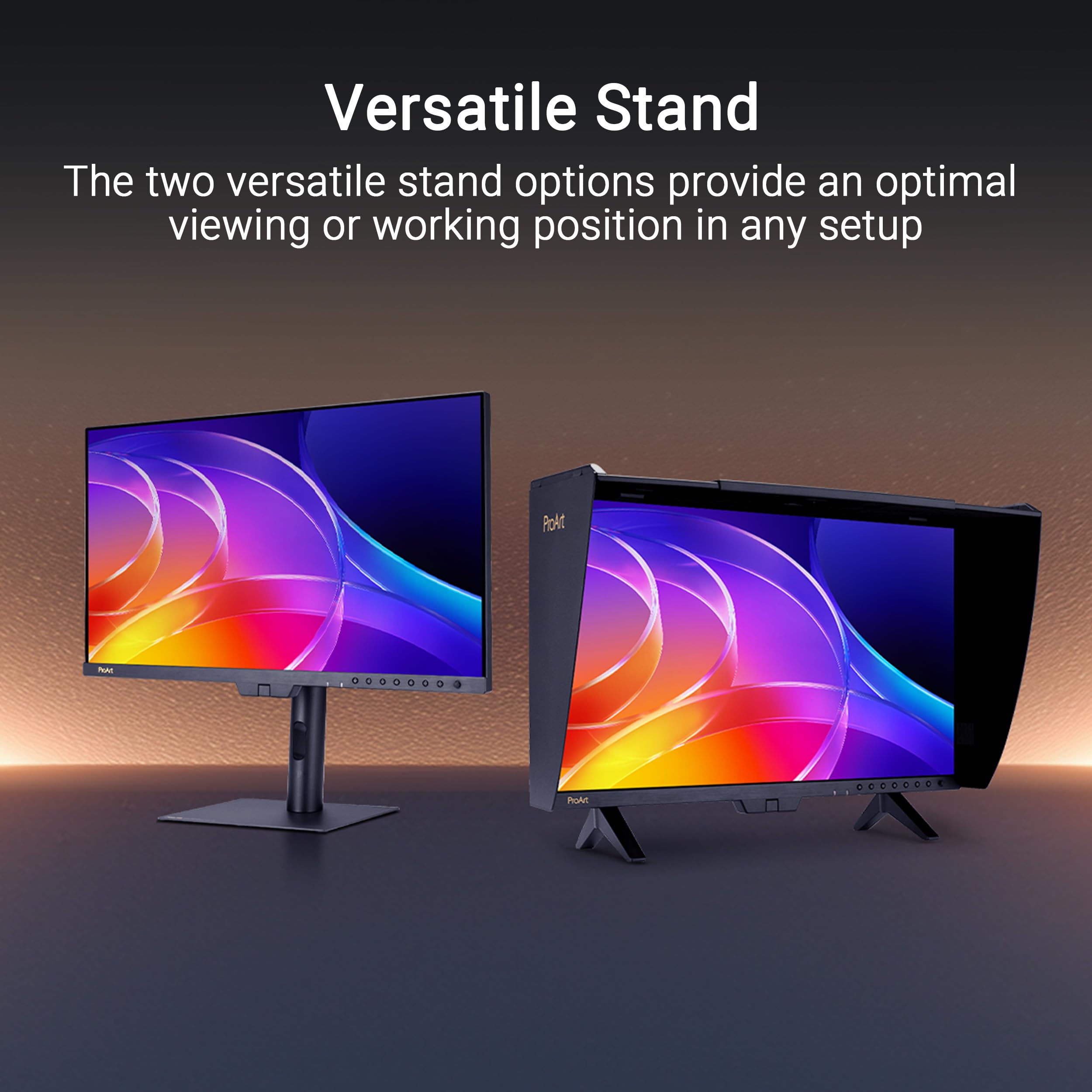 ASUS PROART DISPLAY OLED PA32USD, Monitor Professionale da 31,5", Nero | 4K UHD QD-OLED (3840x2160), 240Hz, 0,1ms, Colorimetro, Auto Calibrazione, Dolby Vision, Calman Verified, Supporto Ergonomico
