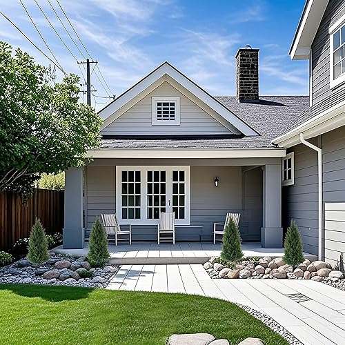 Miniatura 3 de Árboles topiarios artificiales de 3 pies, árboles de cedro artificiales resistentes a los rayos UV, juego de 2 arbustos falsos arbustos para