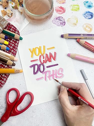 Miniatura 5 de STABILO Multi-talentoso lápiz woody 3 en 1 - Paquete de 2 lápices - Oro y plata