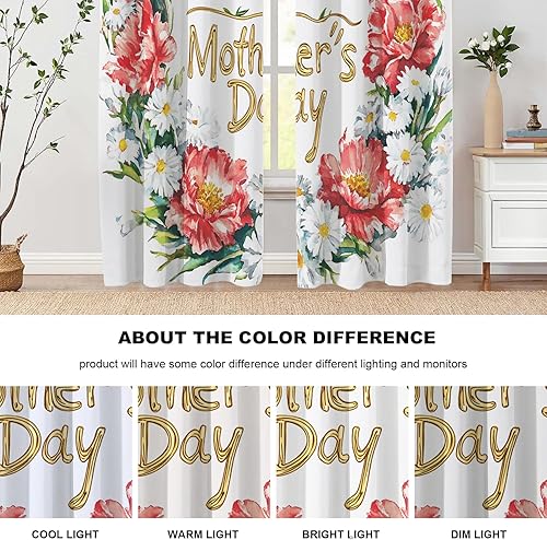 Miniatura 592 de Cenefas de cocina modernas con patrón de cobre marrón dorado para ventanas, cenefas opacas abstractas de marcas de arañazos y cortinas opacas