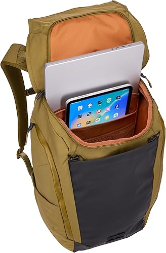 Vista 100 de Thule Paramount - Mochila de 27 litros - Mochila de viaje - Bolsillo acolchado para una computadora portátil de 16 pulgadas, color verde suave