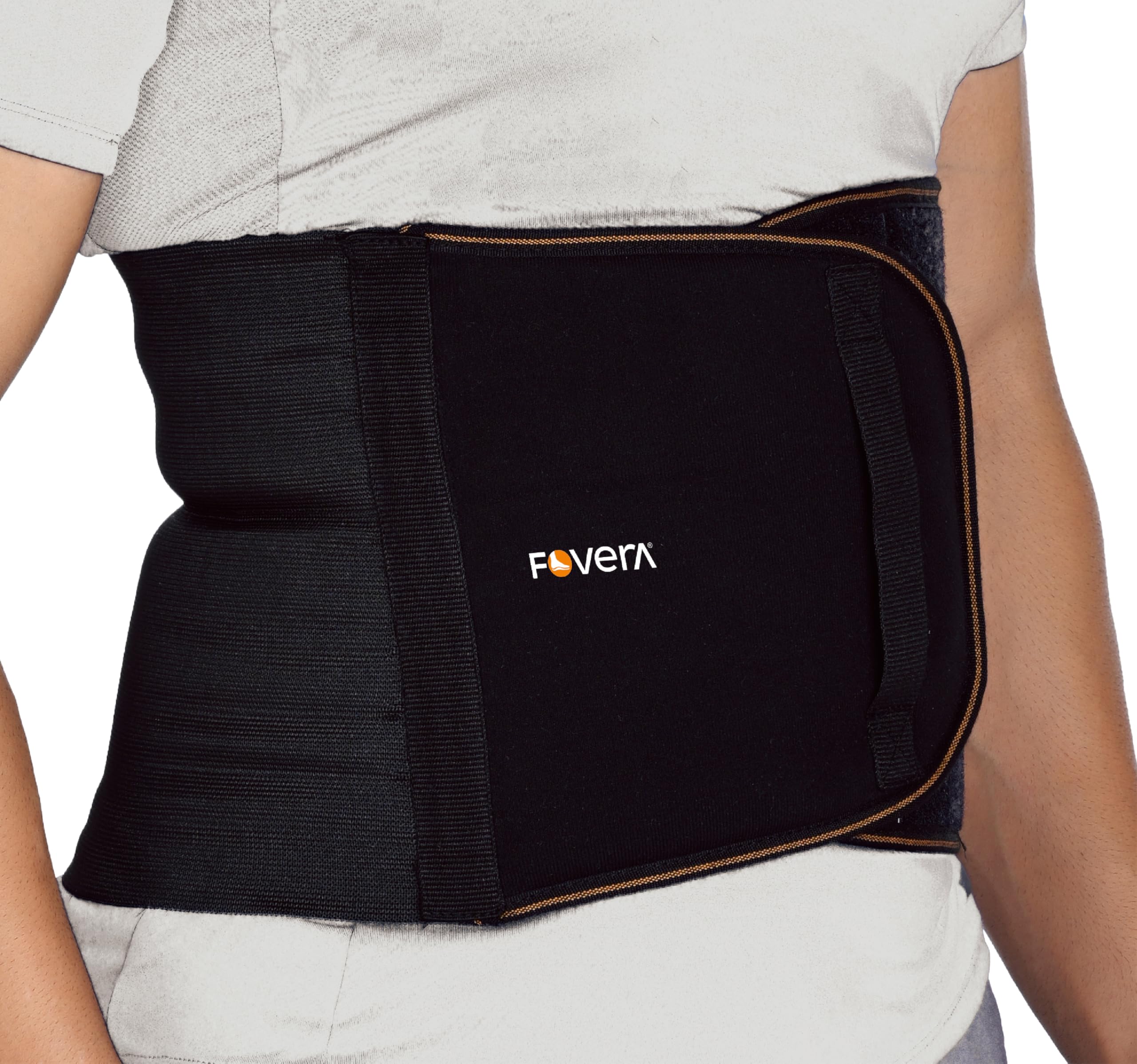 FOVERA Abdominal Belt 9 Inch, Ideal for Lower Back Pain Relief, Slimming Waist, Post Delivery for Tummy Reduction, Breathable Material For Men & Women (Size - S, 1 Unit) (B0CHNVJNVZ) Amazon Price History, Amazon Price Tracker
