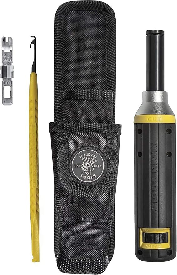 Klein Tools VDV427822 Impact Punchdown Tool Kit for 110 and 66 Panels