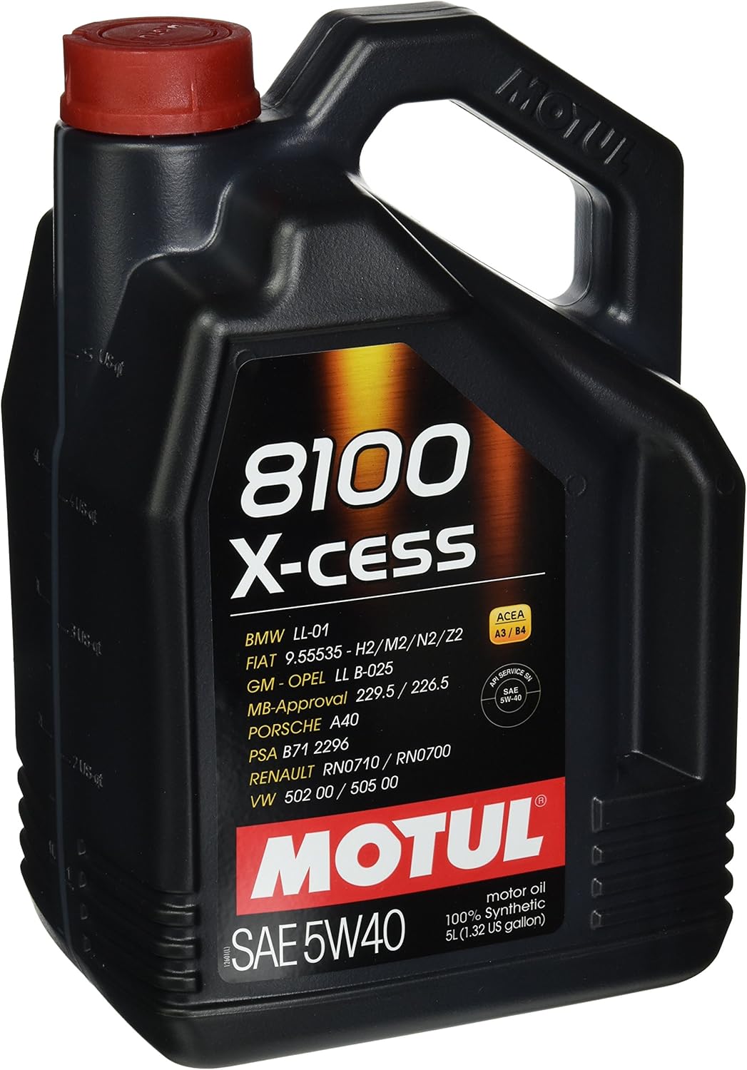 Motul 8100 5W40 X-CESS - 502 00-505 00-LL01-229.5-Porsche A40
